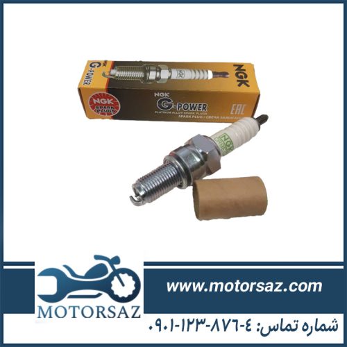 شمع موتور سیکلت برند ان جی کی NGK مدل D8EA 2120 سوزنی پایه بلند ژاپن اصلی