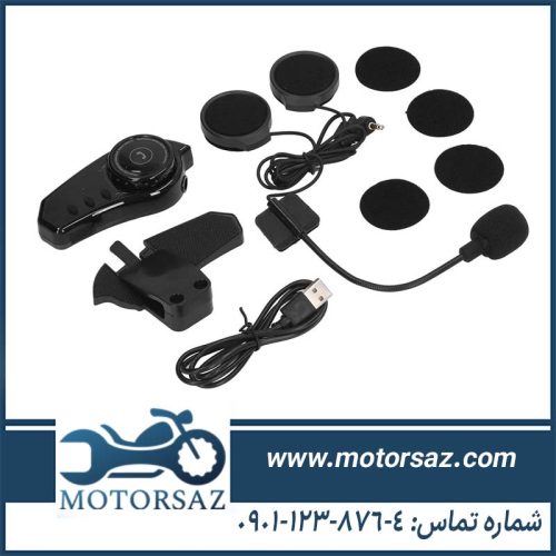 هدست بلوتوث کلاه کاسکت مدل BT35