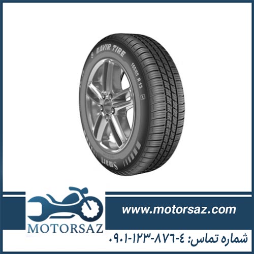 قیمت لاستیک کویر پراید سایز 165.65.13 گل kb26