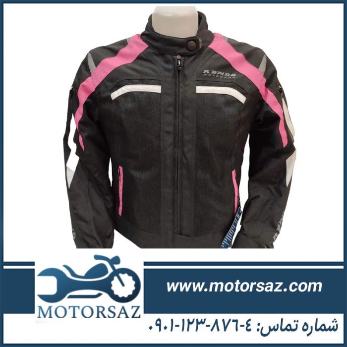 کاپشن موتور سواری دخترانه برند راپیدو rapido