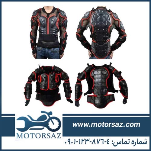 شولدر موتور سواری RAPIDO مشکی قرمز