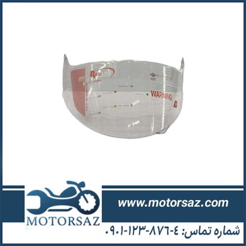 طلق کلاه کاسکت ردلاین فابریک شفاف مدل 935