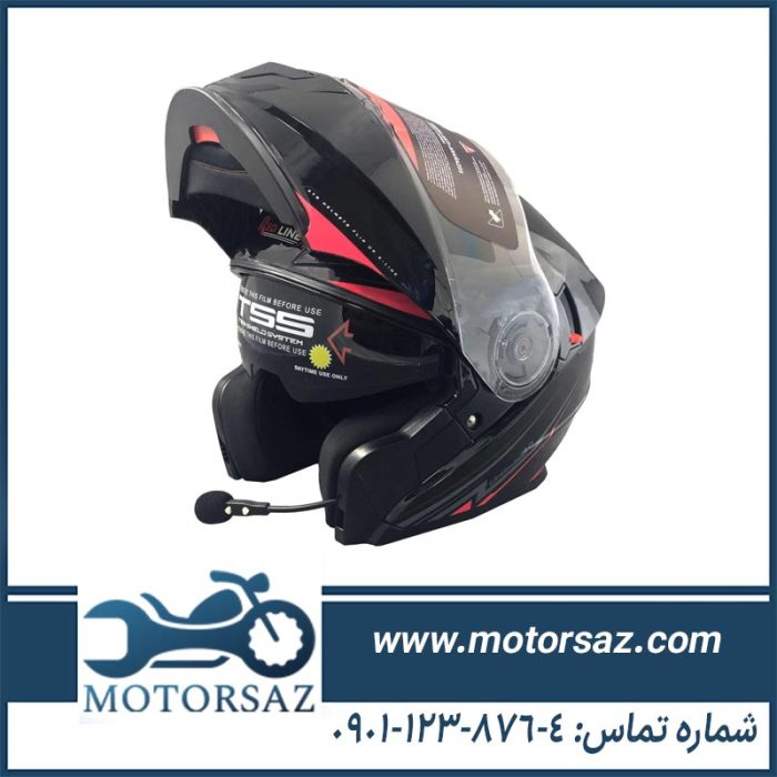 کلاه کاسکت ردلاین مدل Unlimited-B20 بلوتوث دار فک متحرک