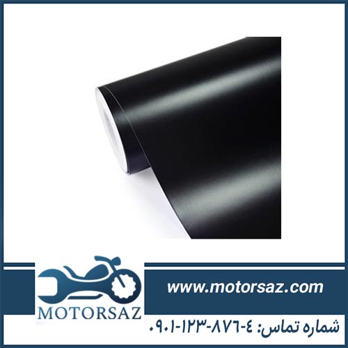 کاور بدنه موتور مشکی مات حرارتی چسبی تایوان