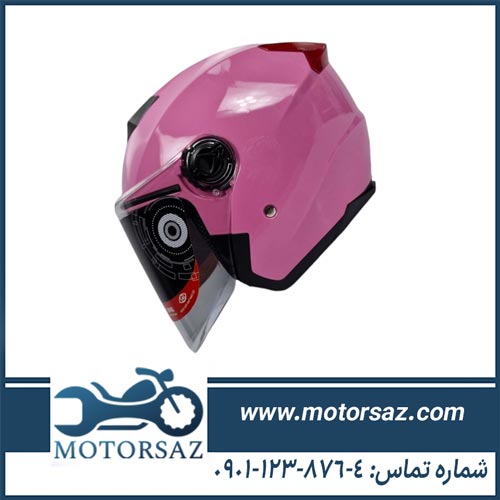 کلاه کاسکت دخترانه QIKE صورتی