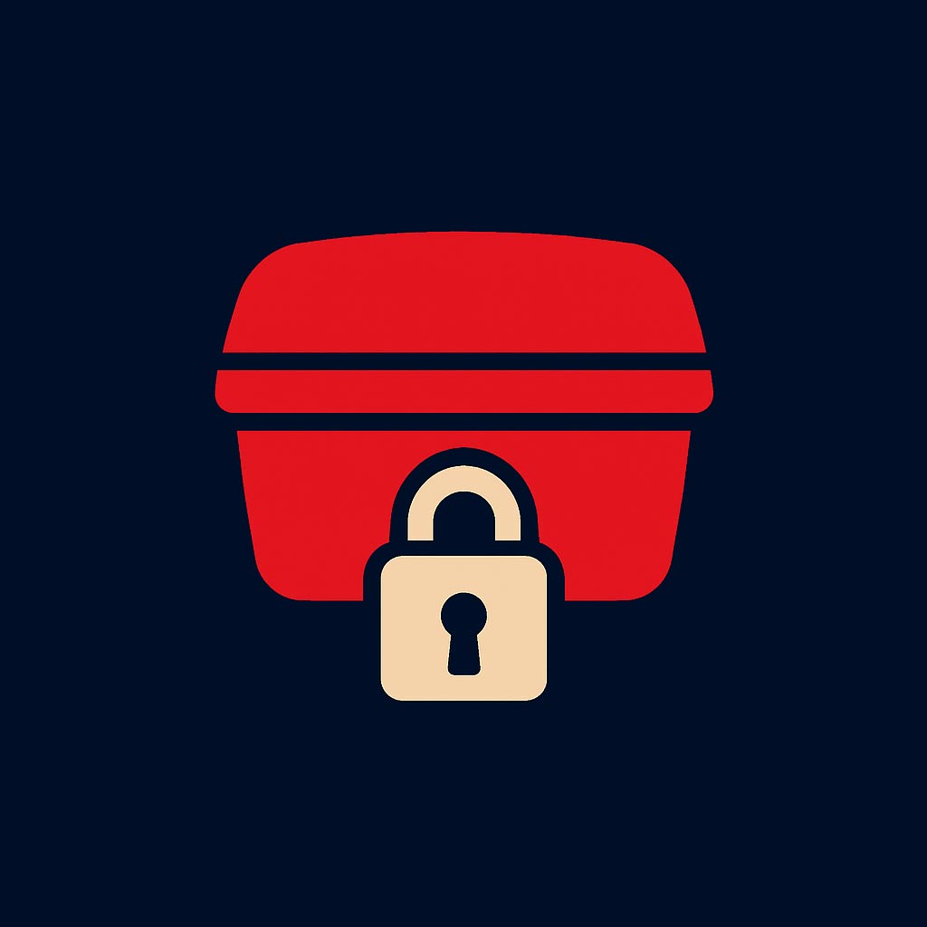 motorcycle-box-lock-icon