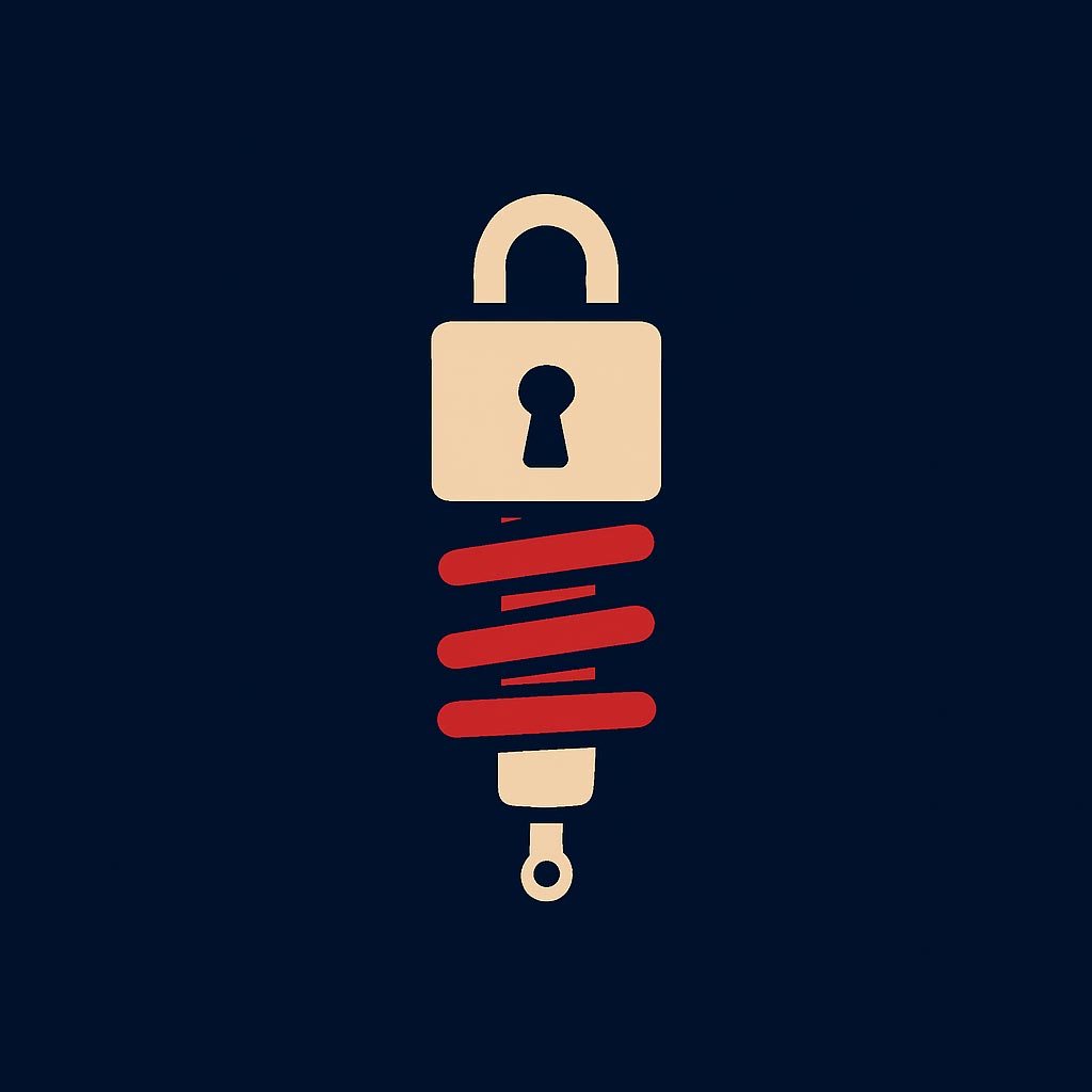 motorcycle-fork-lock-icon