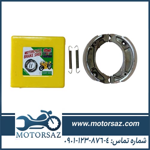 لنت ترمز عقب موتور سیکلت CDI برند پی اس آر PSR