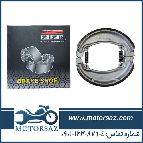 لنت ترمز عقب موتور سیکلت CGL 125 برند زیزو ZIZO